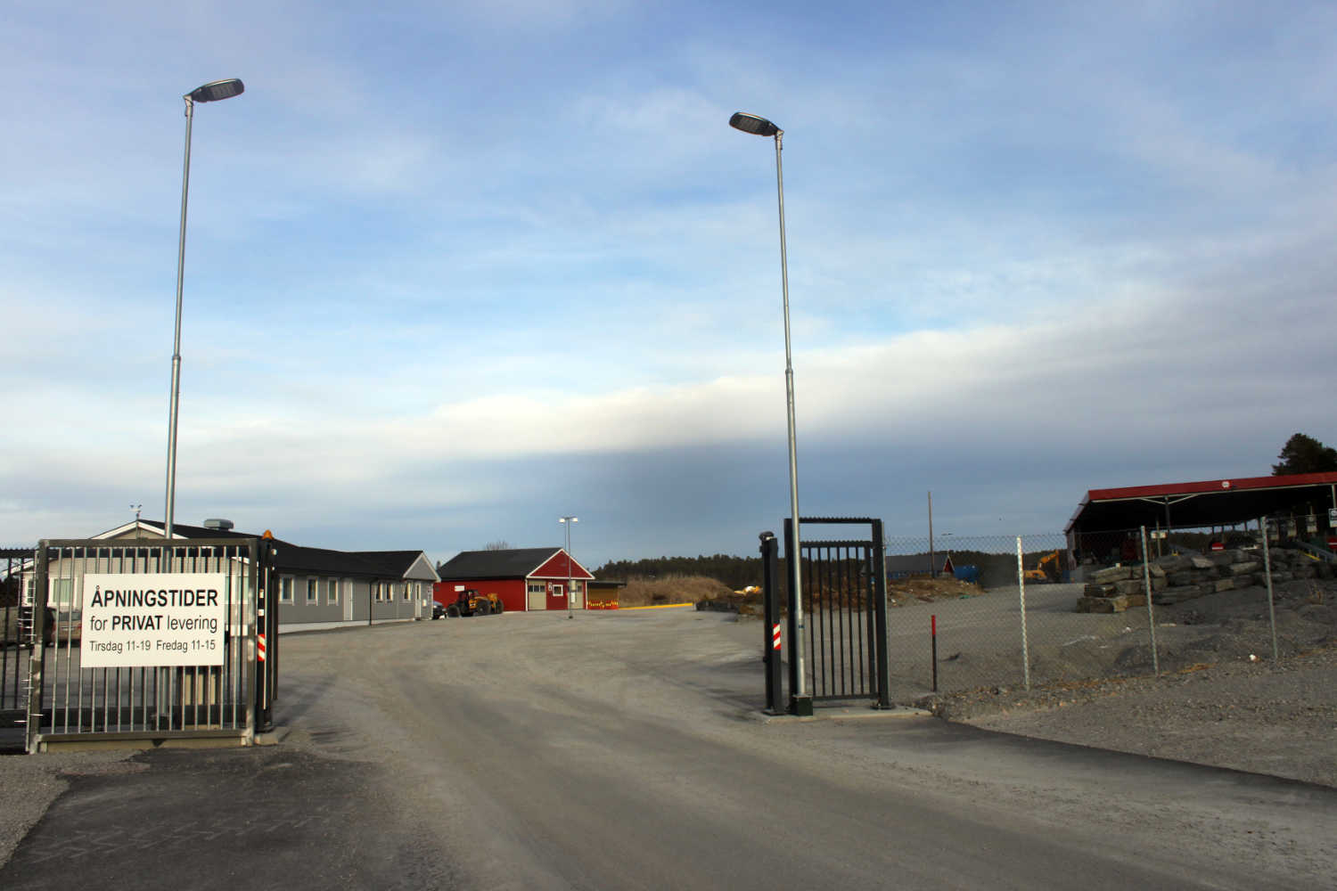 Vestnes Renovasjon sitt anlegg
